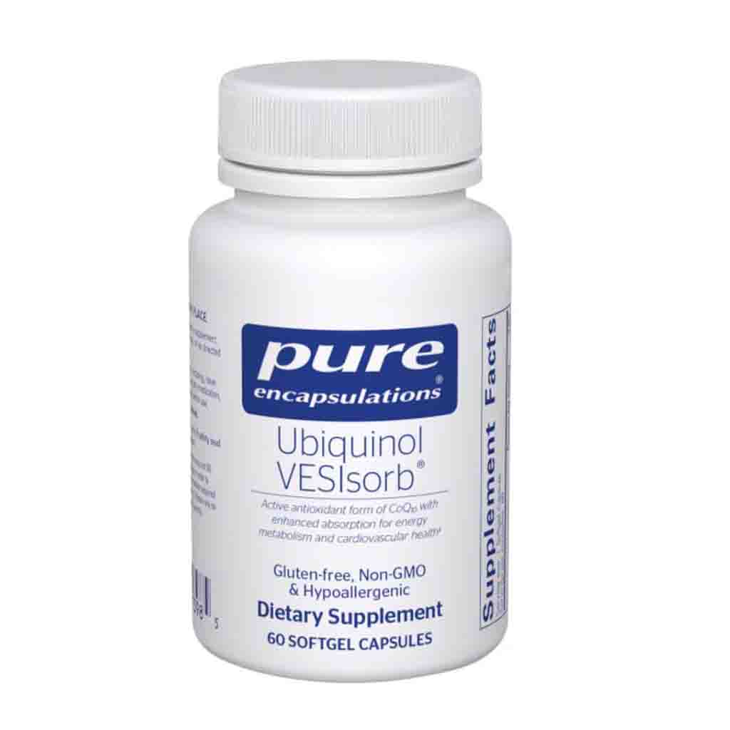 Pure Encapsulations Ubiquinol VESIsorb 60c