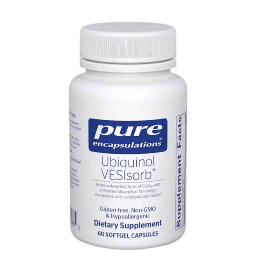 Pure Encapsulations Ubiquinol VESIsorb 60c