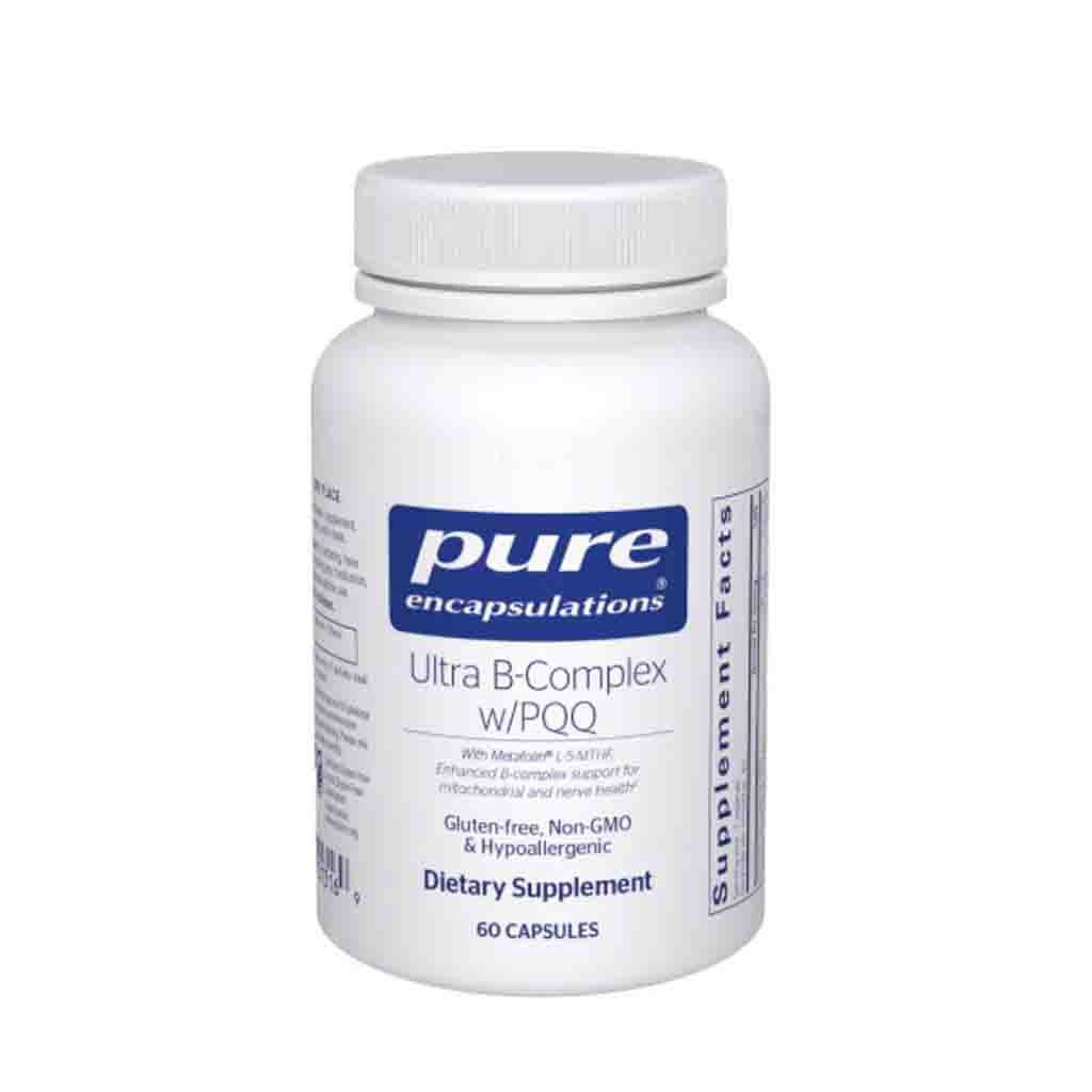 Pure Encapsulations Ultra B-Complex w-PQQ 60c