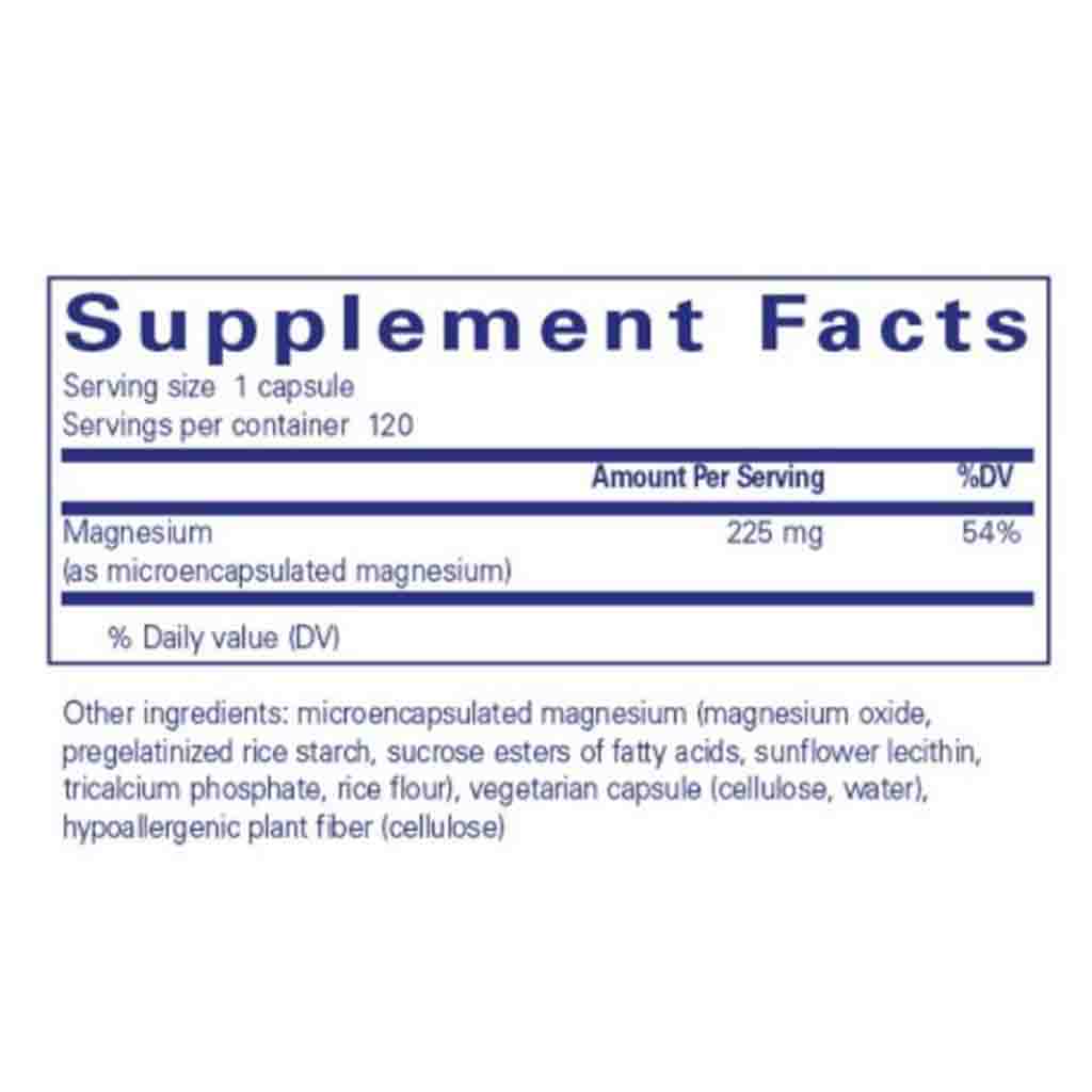 Pure Encapsulations UltraMag Magnesium 120c