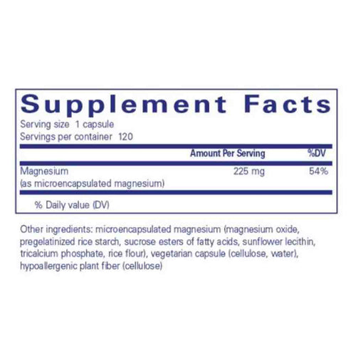 Pure Encapsulations UltraMag Magnesium 120c