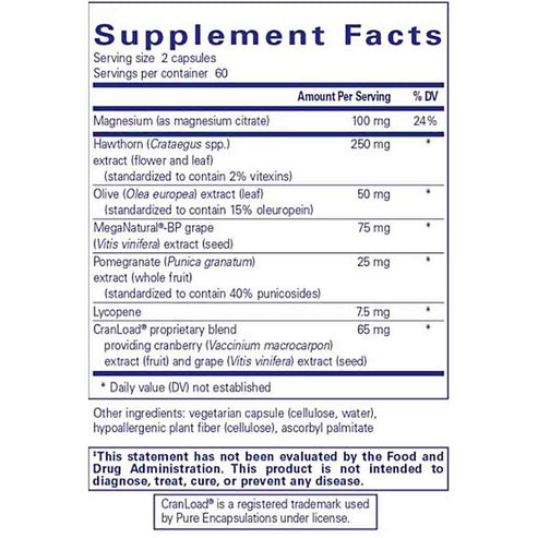 Pure Encapsulations Vascular Relax 120c