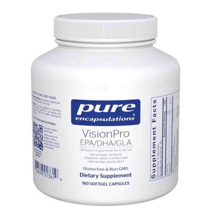 Pure Encapsulations VisionPro EPA/DHA/GLA 180c
