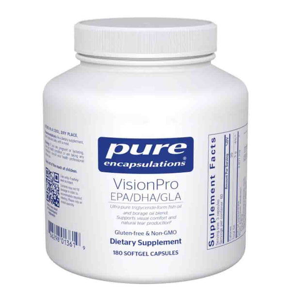 Pure Encapsulations VisionPro EPA/DHA/GLA 180c