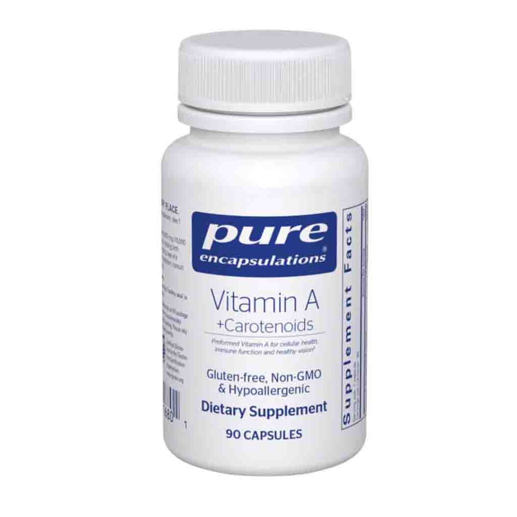 Pure Encapsulations Vitamin A+ Carotenoids 90c