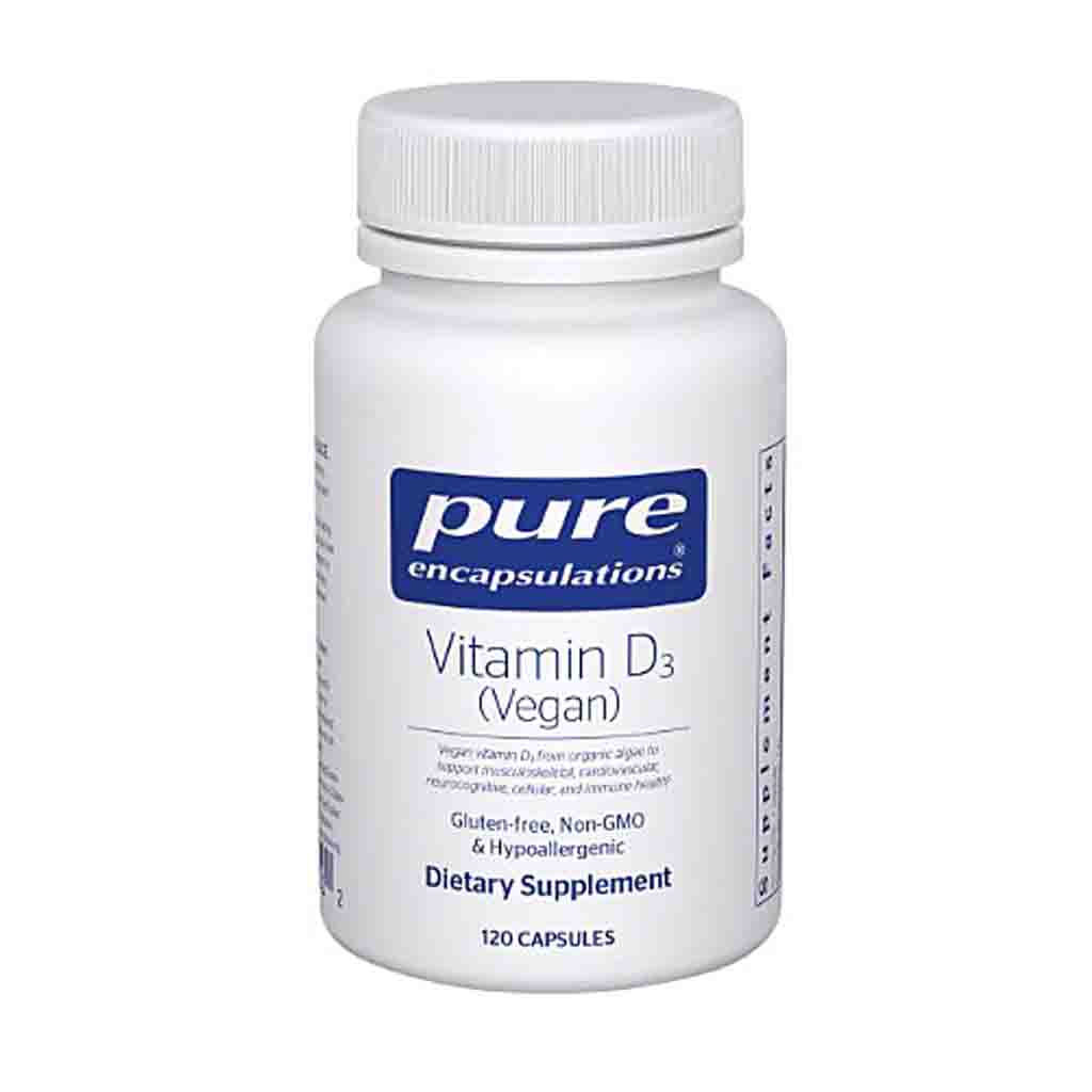 Pure Encapsulations Vitamin D3 (vegan) 120c