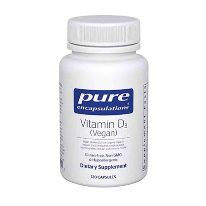 Pure Encapsulations Vitamin D3 (vegan) 120c