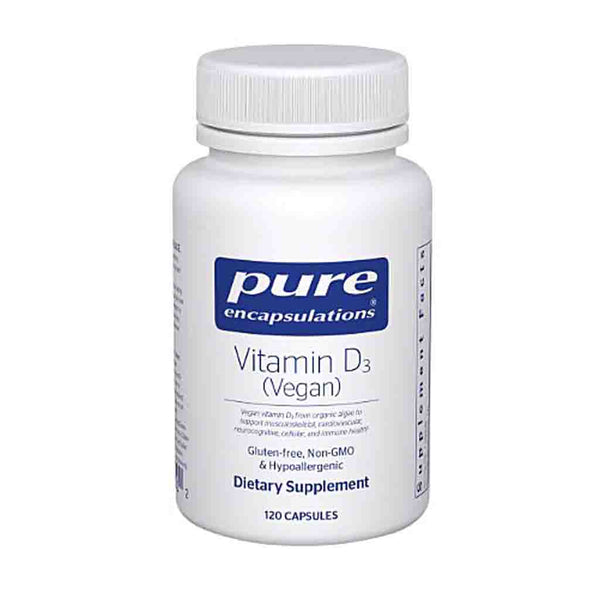Pure Encapsulations Vitamin D3 (vegan) 120c