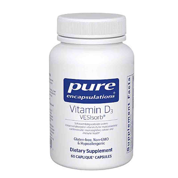 Pure Encapsulations Vitamin D3 VESIsorb 60c