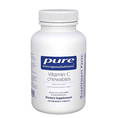 Pure Encapsulations Vitamin C Chewables 60 chewable tablets