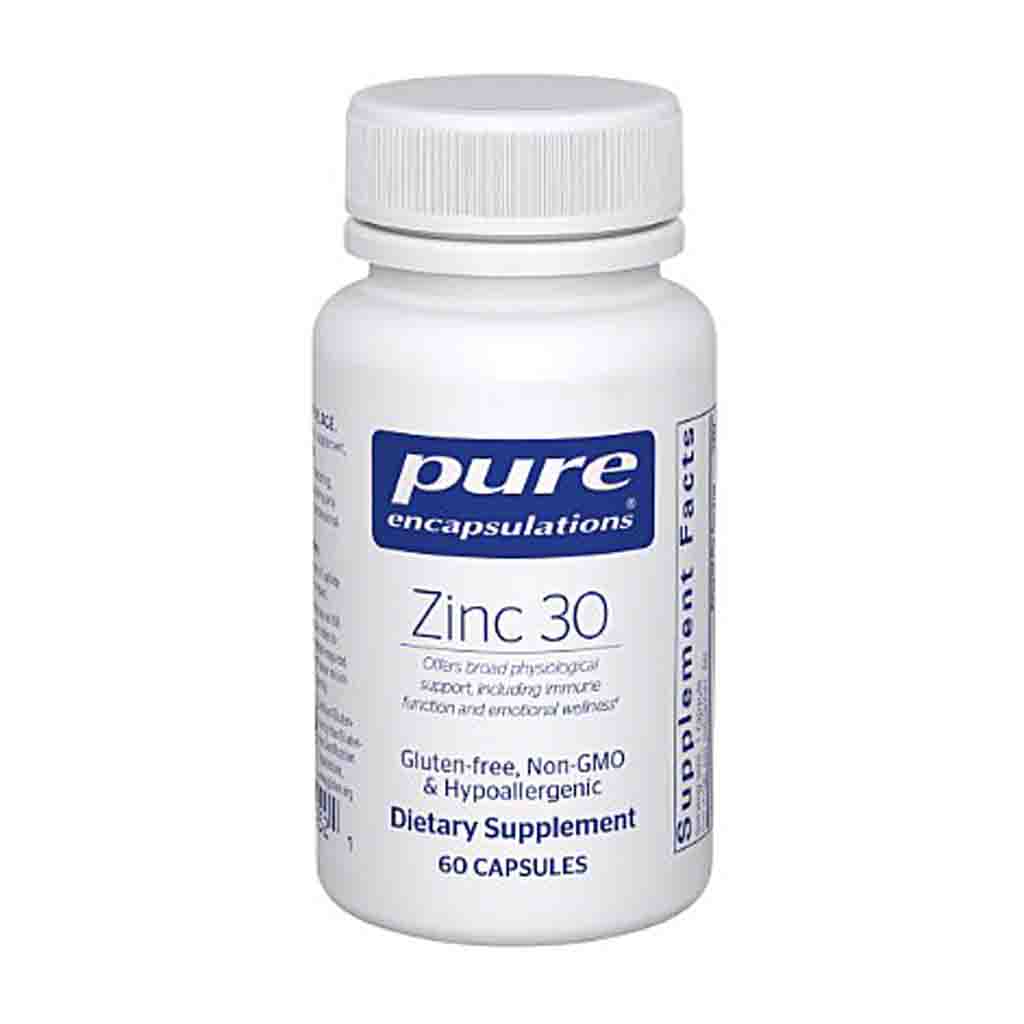 Pure Encapsulations Zinc 30mg 60c