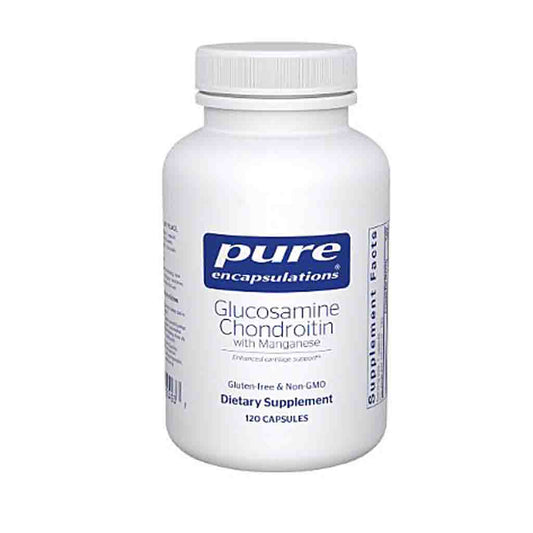 Pure Encapsulations Glucosamine Chondroitin with Manganese 120c