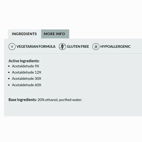 Professional Formulas Acetaldehyde 1oz