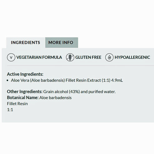 Professional Formulas Aloe Vera 16 oz