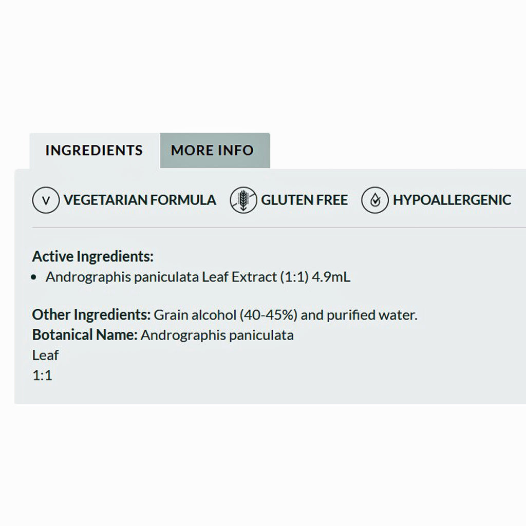 Professional Formulas Andrographis (Androphraphis paniculata) 8.4 (250ml)