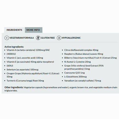 Professional Formulas Antioxidant Complex 60c