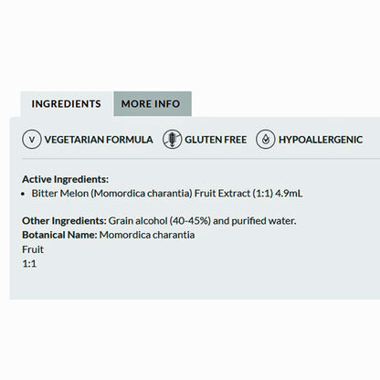Professional Formulas Bitter Melon (Momordica Charantia) 16 oz