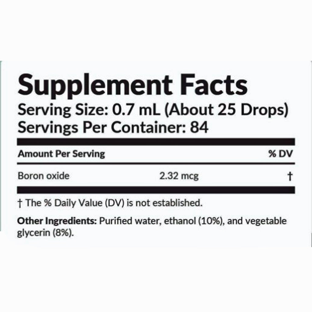 Professional Formulas Boron Oligo 2oz