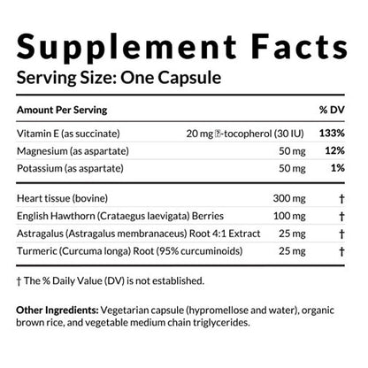 Professional Formulas Cardio Complex 120c
