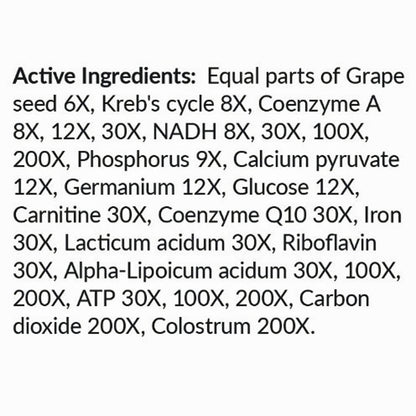Professional Formulas Cell Energy Performance Drops 2oz