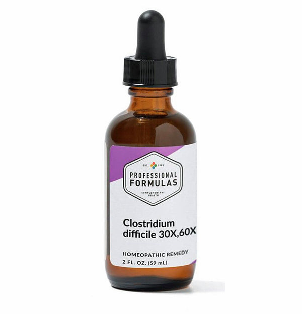Professional Formulas Clostridium difficile 30X, 60X 2 oz.