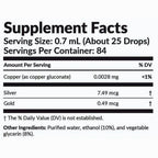 Professional Formulas Copper/Gold/Silver Oligo 2oz