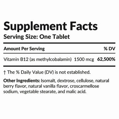 Professional Formulas Dissolvable B12 60T