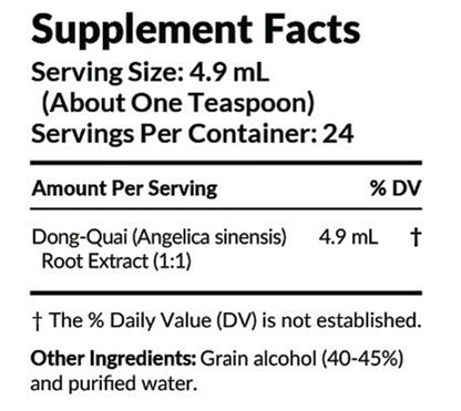 Professional Formulas Dong Quai 8oz