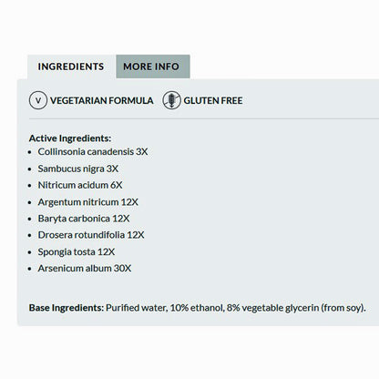 Professional Formulas Dry Cough Aid 2oz (Pet)