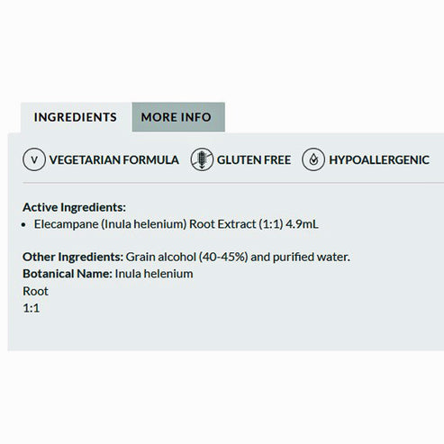 Professional Formulas Elecampane  8.4 oz