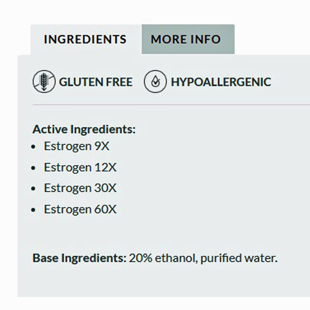 Professional Formulas Estrogen 1oz