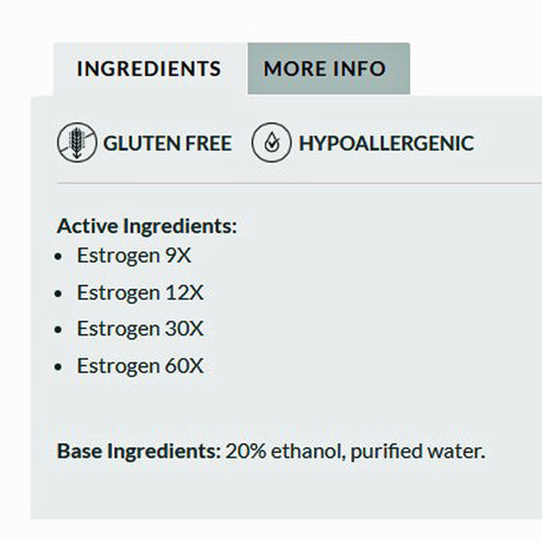Professional Formulas Estrogen 1oz