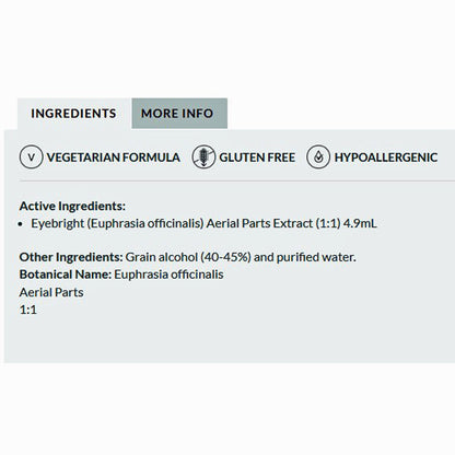 Professional Formulas Eyebright (Euphrasia officinalis) 8.4 oz