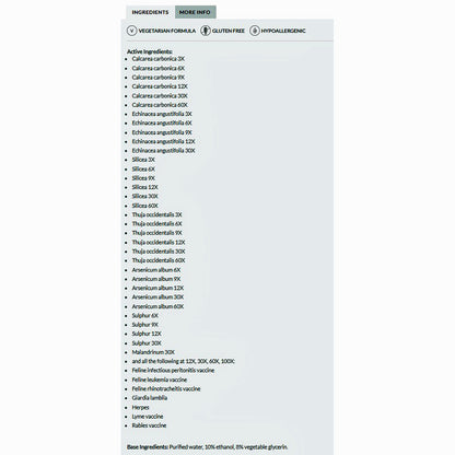 Professional Formulas Feline Immunization Aid 2oz (Pet)