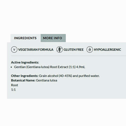 Professional Formulas Gentian 16oz