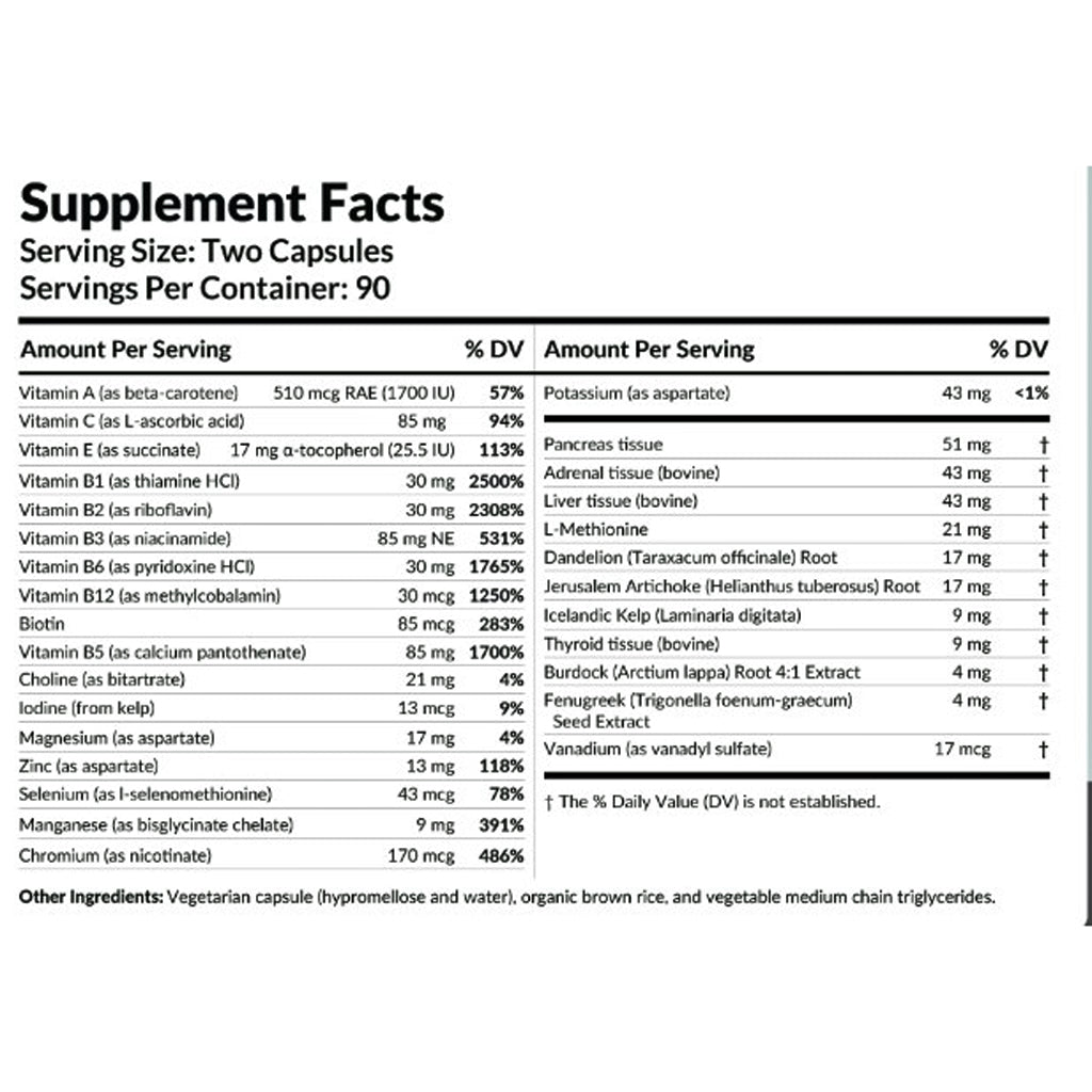 Professional Formulas Glucogen Complex 180c