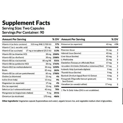 Professional Formulas Glucogen Complex 180c