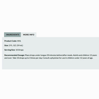 Professional Formulas Heart/Lung Drops 2oz