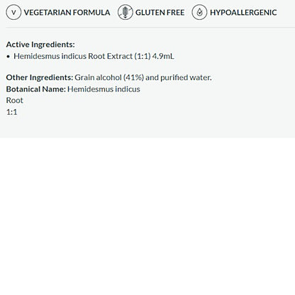 Professional Formulas Hemidesmus (Hemidesmus indicus) 8.4 oz