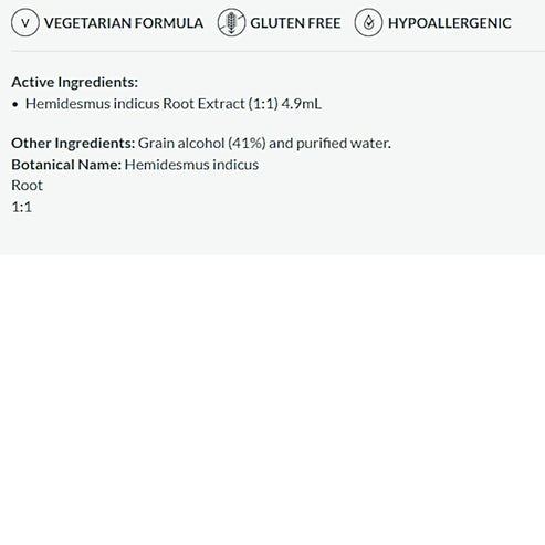 Professional Formulas Hemidesmus (Hemidesmus indicus) 8.4 oz