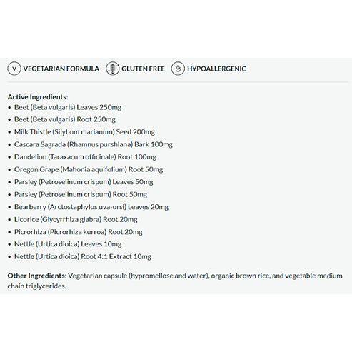 Professional Formulas Herbal Hepaclenz 90c