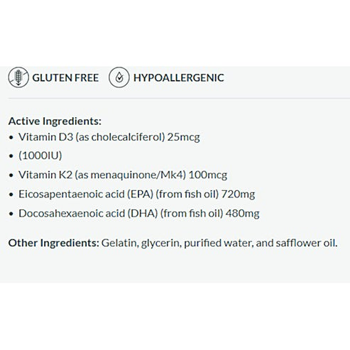 Professional Formulas High Potency Omega Plus 120 perles