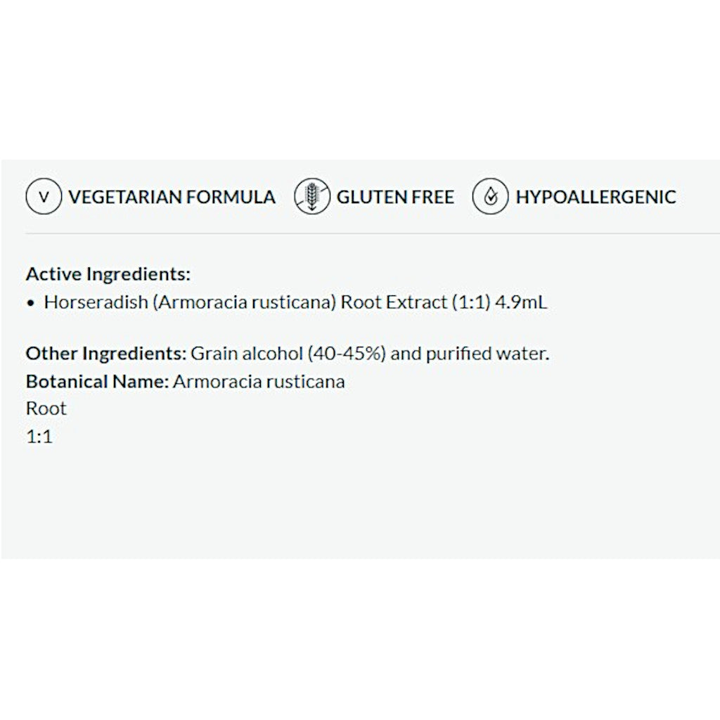 Professional Formulas Horseradish (Armoracia rusticana) 8.4 oz
