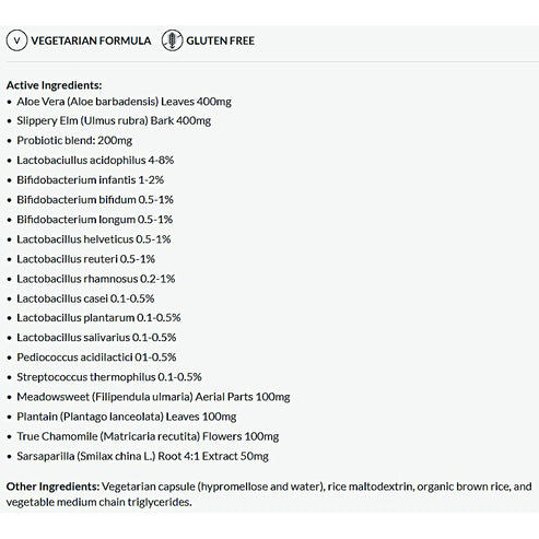 Professional Formulas Intesticalm 90c