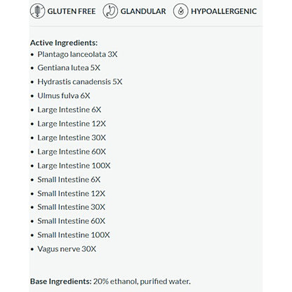 Professional Formulas Intestine Drops 2oz