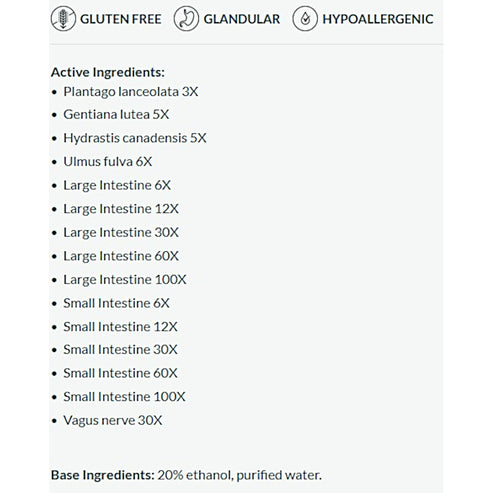 Professional Formulas Intestine Drops 2oz