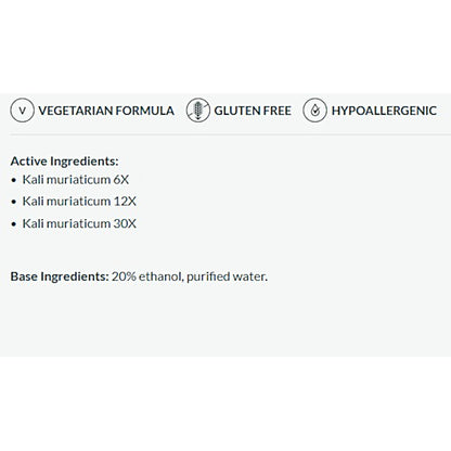 Professional Formulas Kali Muriaticum 2oz