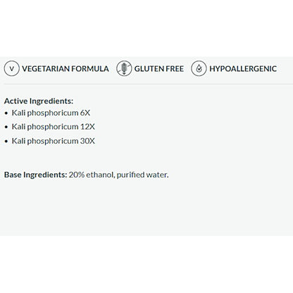 Professional Formulas Kali Phosphoricum 2oz