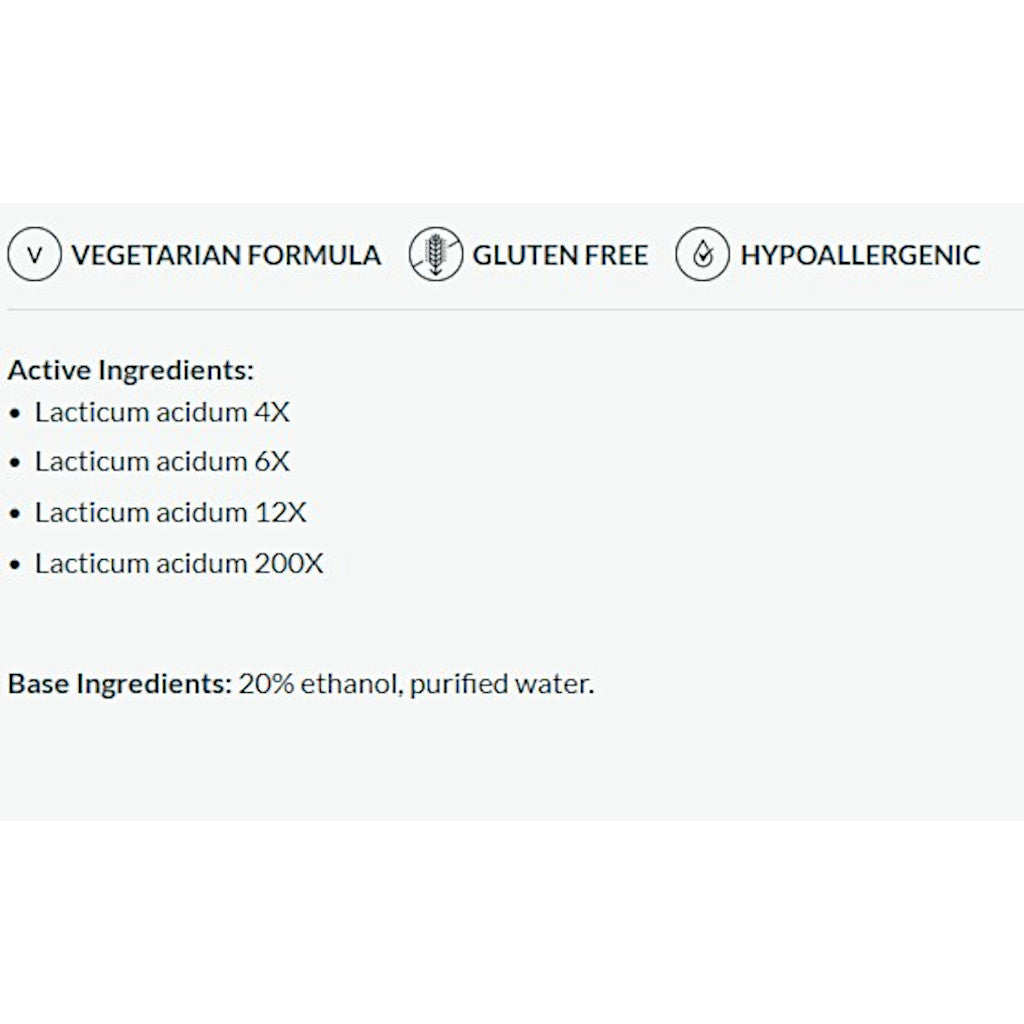 Professional Formulas L(+) Lactic Acid 4X 4oz