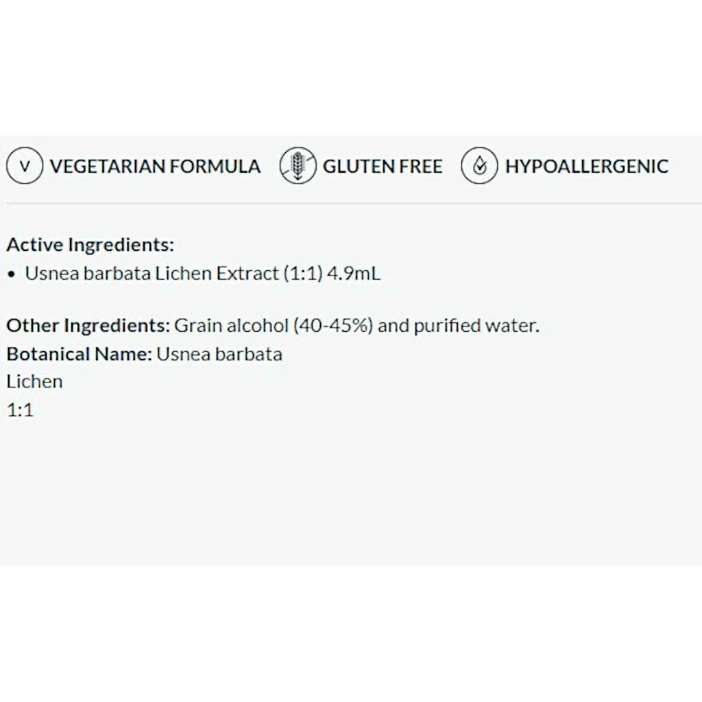 Professional Formulas Lichen (Usnea barbata) 4 oz